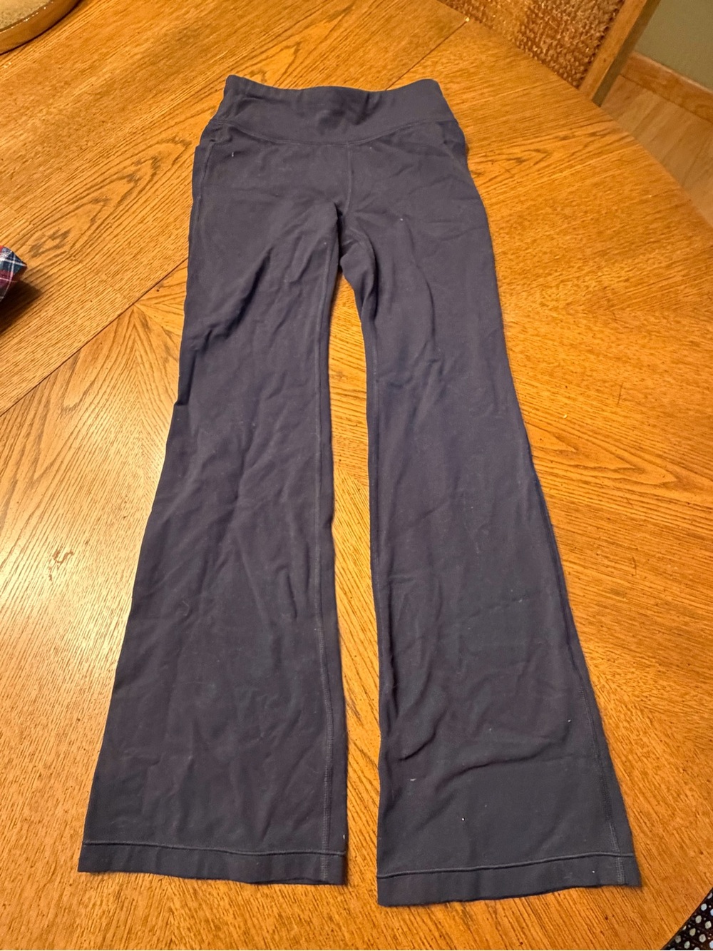 Athleta Navy Boot-Cut Flare Pants